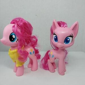 Hasbro My Little Pony Lot of 2 Pinkie Pie 6" Collectable Action Figures